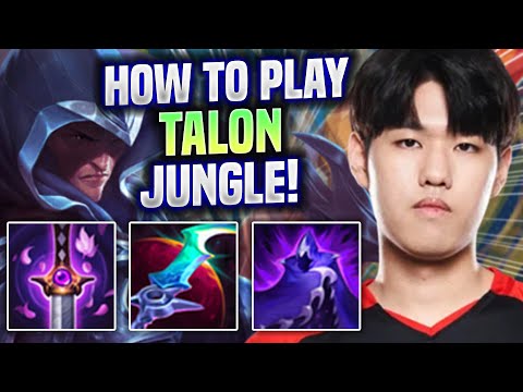 LEARN HOW TO PLAY TALON JUNGLE LIKE A PRO! - T1 Oner Plays Talon Jungle vs Lee Sin! | Season 2022