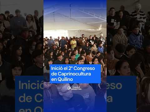 🐐 Inició el 2° Congreso de Caprinocultura y Educación en Territorio en Quilino
