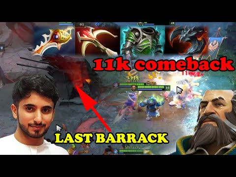 Attacker Kunkka Divine Rapier comeback with 1 range Barrack | Giveaway | Dota 2 Pro Gameplay