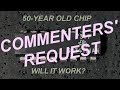 Follow-up to "50-year old chip - will it work?" TTL Chip Test