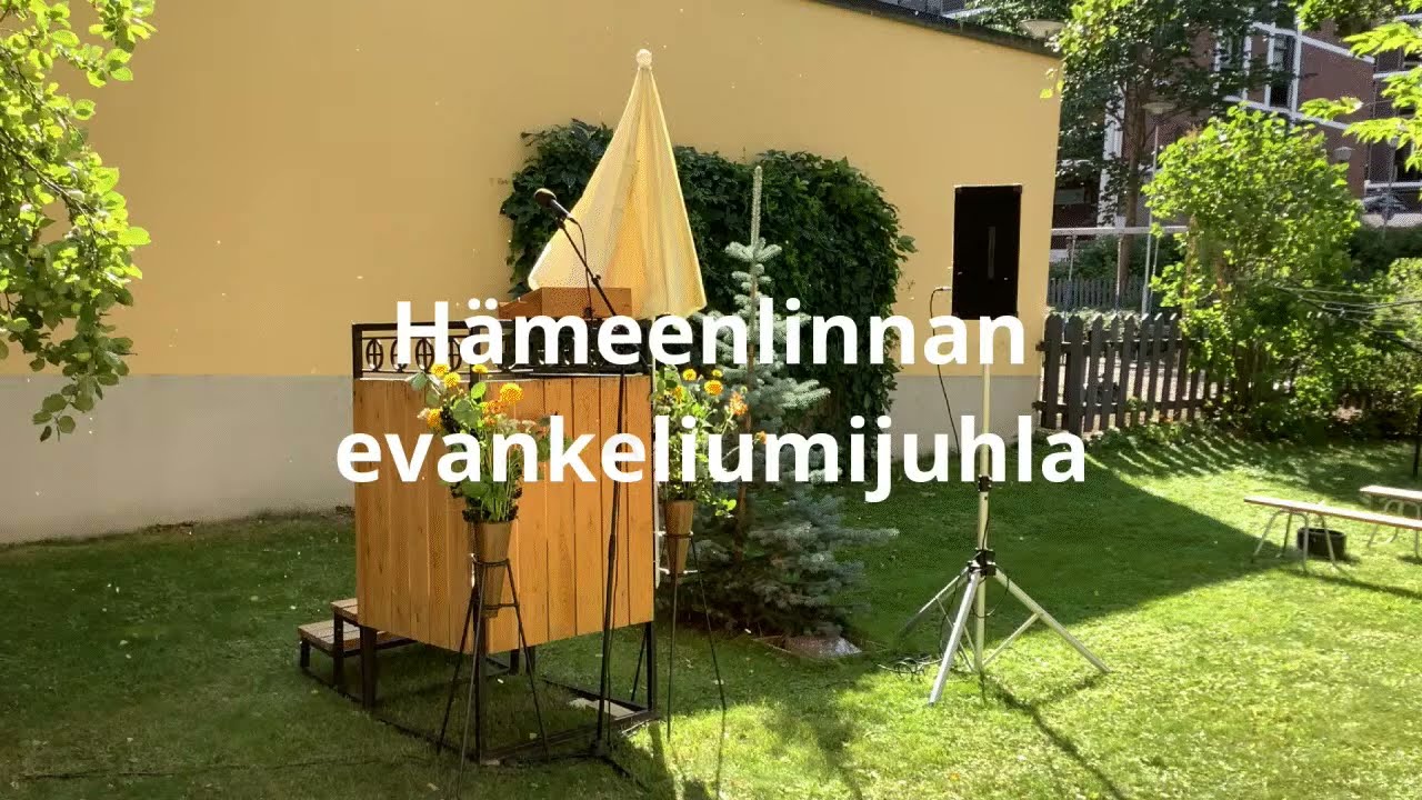 Hämeenlinnan Evankeliumijuhla 2024 Mitä saa sanoa?