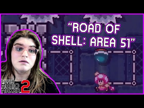 Beating Road of Shell: Area 51 || SMM2 Hard Levels [#1]