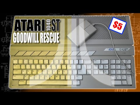 Atari 1040 ST Restoration.