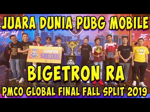 INDONESIA NO 1 🏆 - BIGETRON RA JUARA DUNIA PMCO GLOBAL FINAL FALL SPLIT 2019 DI MALAYSIA