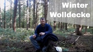 Beste Winter Wolldecke? | Bushcraft ohne Plastik #NaturalBushcraft