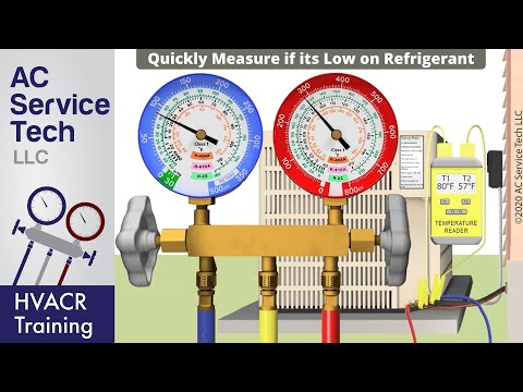 Refrigerant Charging Checking the R 22 Refrigerant Charge on AC Condensor Subcooling Method