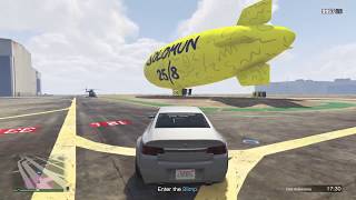 GTA 5 ONLINE HOW TO USE THE NEW BLIMP!!!!!!