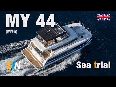 MY44, the Fountaine Pajot power catamaran
