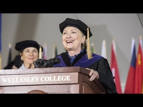 希拉蕊 Wellesley大學 畢業演講 (Hillary Rodham Clinton: Wellesley College 2017 Commencement Speaker)