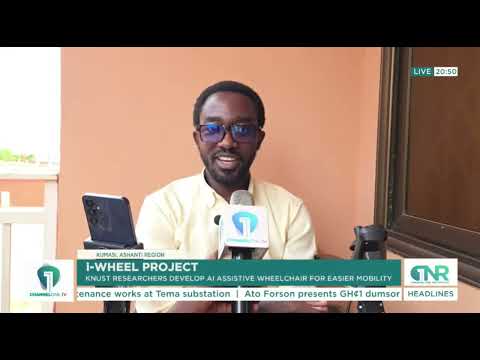 I-Wheel Project: KNUST researchers' AI assistive wheelchair aids mobility for PWDs