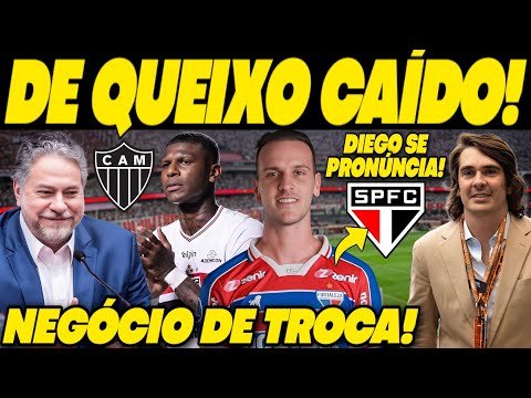 AGITAÇÃO TOTAL! SAIU NA CALADA DA MADRUGA! SÃO PAULO FAZ MOVIMENTO AGRESSIVO E PARA O MERCADO! 