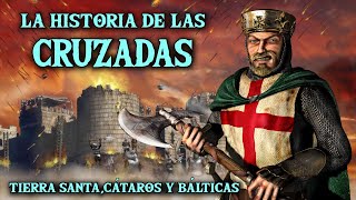 LAS CRUZADAS - Tierra Santa, Cátaros y Cruzadas Bálticas (Documental Historia resumen)