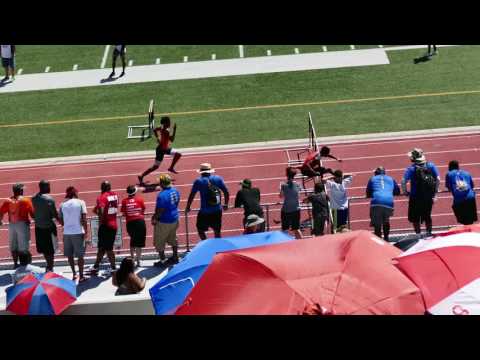 2016 NORTHWEST FLYERS TRACK MEET - 17-18 YR MEN 110 METER HURDLES - H2