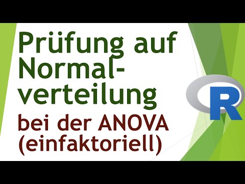 Einfaktorielle ANOVA - Normalverteilung der Residuen in R prüfen - Daten analysieren in R (41)