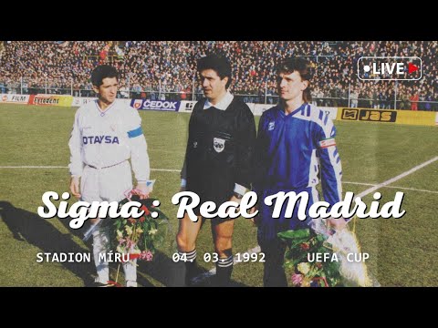 Sigma Olomouc - Real Madrid 1:1 | Pohár UEFA 1991/92