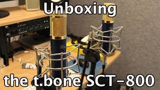 Video thumbnail for Unboxing the t.Bone SCT-800 by Giò Maucieri