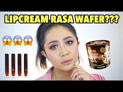 REVIEW DEAR ME BEAUTY PERFECT MATTE LIP COAT NISSIN COLLECTION + LIPSWATCHES DI BIBIR HITAM