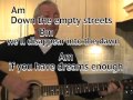 Meet Me On The Corner - Lindisfarne cover - easy chords guitar lesson - on-screen chords & lyrics