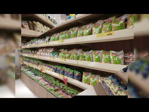 Dossier grocery display racks