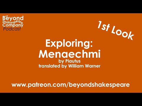 Menaechmi (The Menaechmuses) (Beyond Shakespeare, webcam, 2022)