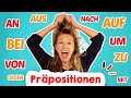 The ultimate overview of German Prepositions!