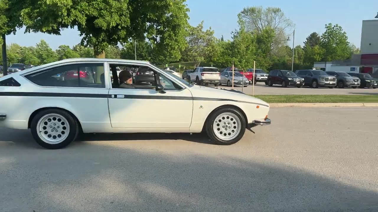 **SOLD by CCC AUCTION** Alfa Montreal V8-Powered 1980 Alfa Romeo Alfetta GTV 5-Speed Manual