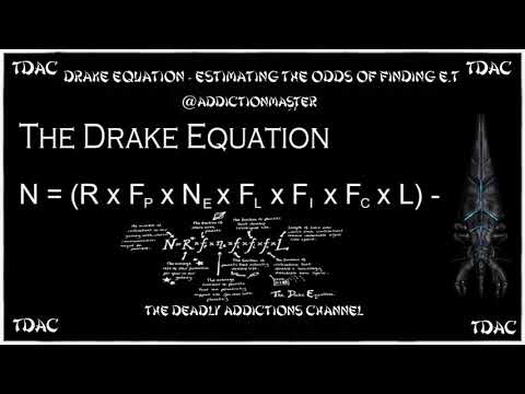TDAC Drake Equation: Estimating the Odds of Finding E.T.