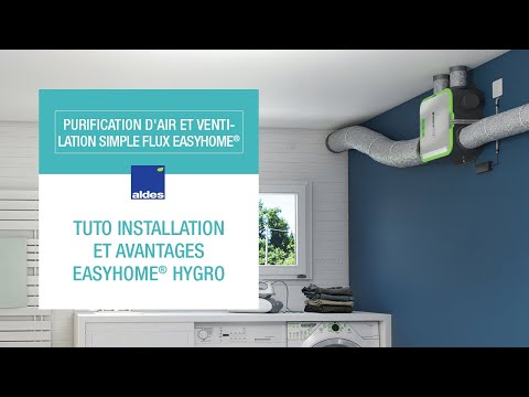 Nettoyage groupe VMC ALDES HYGRO EASYHOME 