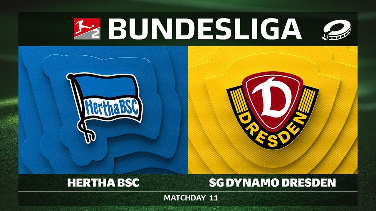 Hertha BSC vs. SG Dynamo Dresden | Matchday 11 - Bundesliga 2 2025/26
