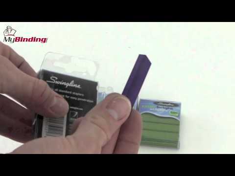 Swingline Color Bright Staples Demo