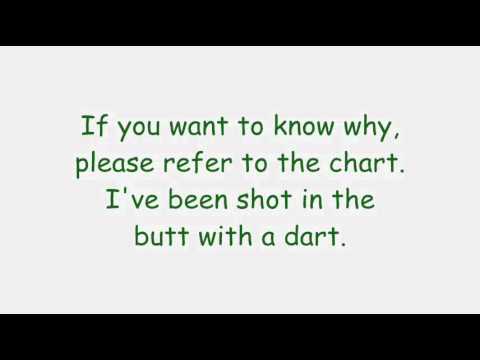 Phineas And Ferb - Shot In The Butt With A Dart Lyrics (HD + HQ)