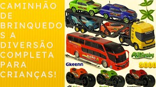 Caminhão de Brinquedos A Diversão Completa para Crianças!