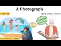 a photograph class 11 in hindi animation / a photograph poem class 11 explanation