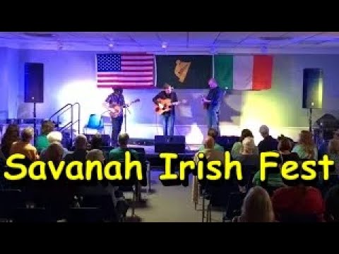 Savannah Irish Fest. Tunes. Mick Broderick, Dave Curley, Shane Farrell
