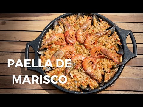 PAELLA DE MARISCO | FÁCIL Y SALUDABLE