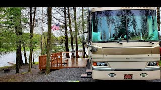 Pine Cradle Lake Family Campground walk around