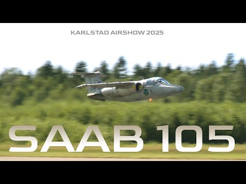 SAAB 105 SK 60 Karlstad Airshow 2025