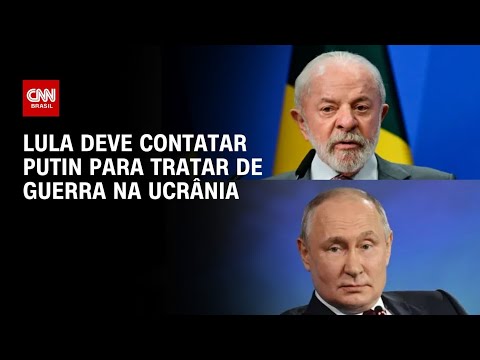 Guerra na Ucrânia: Lula planeja nova ligação para Vladimir Putin | CNN 360°