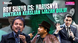 Download lagu Ijazah Jokowi Belum Terbukti Asli, Roy Suryo Malah Tersangka, Bikin Curiga? | Rakyat Bersuara 11/11 mp3