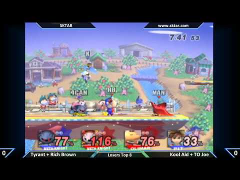 SKTAR - Rich Brown + Tyrant vs Kool Aid + TO Joe - Losers Top 8