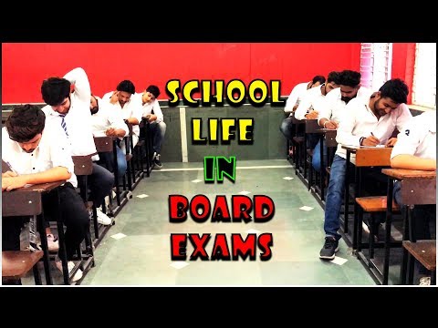 School Life In Board Exams || Virat Beniwal