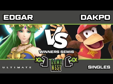 Game Nest Smash It Up: Edgar (Ness/Palutena) vs TLOC | Dakpo (Diddy Kong) - Winners Semis
