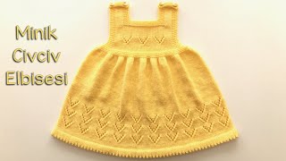 Minik Civciv Elbisesi / Bebek Jilesi / 1-15 Yaş B