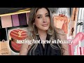 HOT NEW BEAUTY RELEASES Try On HAUL Victoria Beckham ORCHID Eyeshadow CHARLOTTE TILBURY Concealer