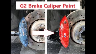 Red Brakes! G2 Brake Caliper Paint - BMW M2, M3, M4
