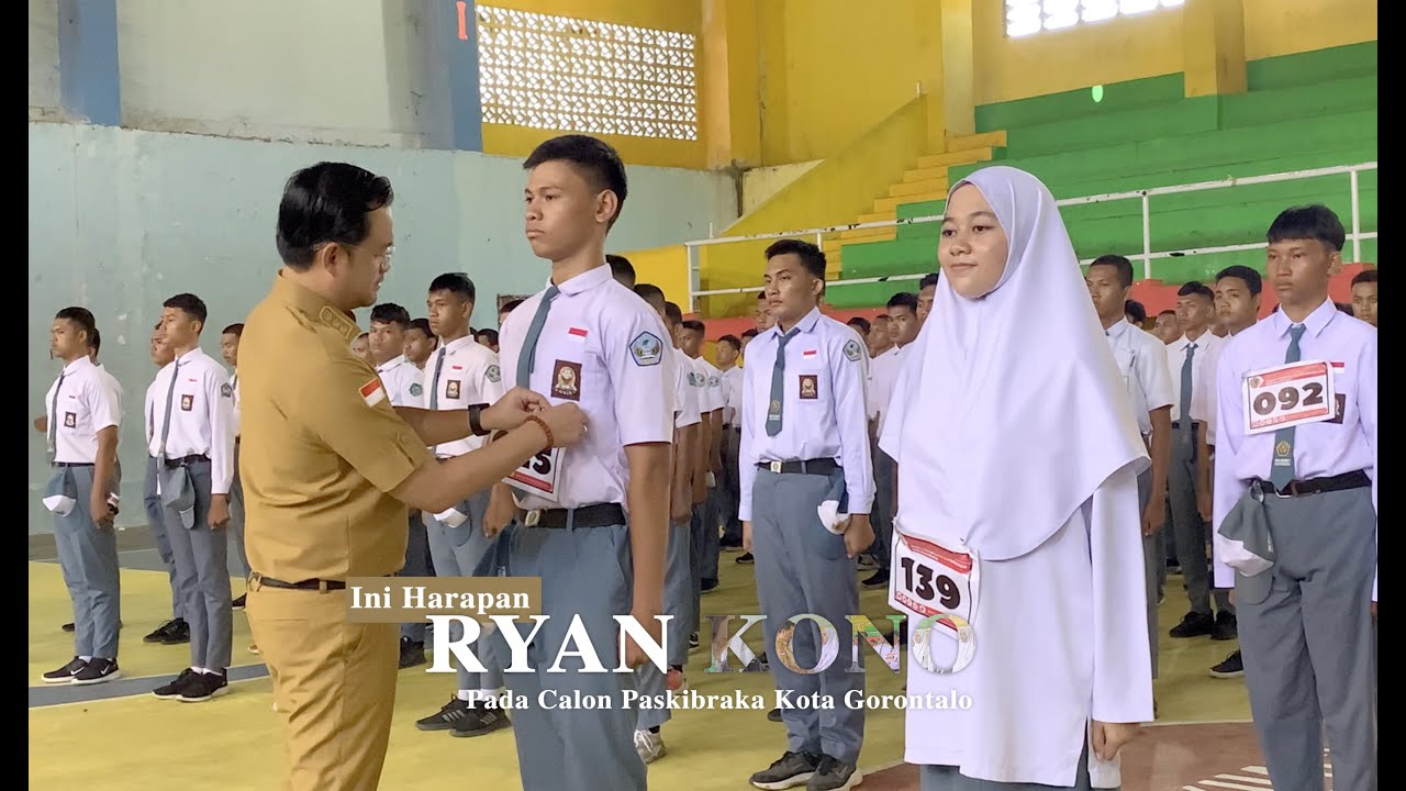 Ini Harapan Ryan Kono Pada Calon Paskibraka Kota Gorontalo 