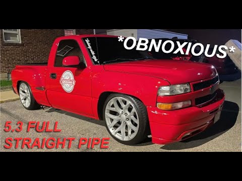 Thumbnail for CAT DELETE/STRAIGHT PIPED 5.3 *5-SPEED* SILVERADO!! (+DRIVING SOUND!) by TOM'S