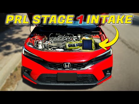 11TH GEN CIVIC PRL STAGE 1 INTAKE INSTALL + REVIEW