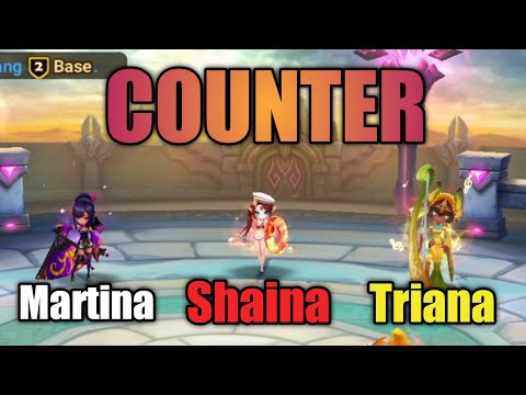 Counter Martina Shaina Triana Siege Battle Summoners War Part 2 | STC Channel