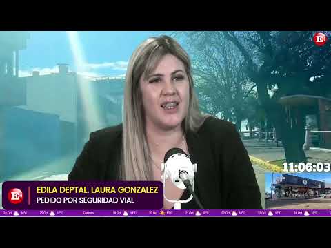 🚨 **CARMELO: EDILA LAURA GONZÁLEZ RECLAMA MAYOR PRESENCIA POLICIAL Y CONTROLES DE TRÁNSITO